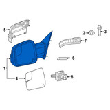 2019 Ram 1500 Außenspiegel Links