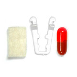 62-74 Chevrolet Corvette Zündverteiler - Schmierfilz mit Halter