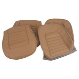 1966 Chevrolet Corvette Base Sitzbezüge - Leder - Saddle