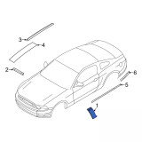 2013 Ford Mustang Boss 302 Aufkleber außen Vorne links
