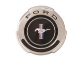 1965 Ford Mustang Tankdeckel - T5 Style - Tri-Bar Pony