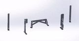 05-14 Ford Mustang Spoilerschwert Vorne