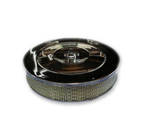 64-73 Ford Mustang Luftfilter komplett - Chrom - 14 x 3 Zoll