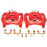 15-23 Ford Mustang Bremssattel Set - Power Stop - Rot - Hinten Links & Rechts Hinten