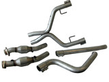 05-10 Ford Mustang Base (4.0) Rohr Abgasanlage - Umrüstung Doppelauspuff mit high flow Kats k.A. 05-10 Ford Mustang Base (4.0) Rohr Abgasanlage - Umrüstung Doppelauspuff mit high flow Kats k.A.
