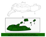 20-22 Ford Mustang Shelby GT500 (5.2) Standlicht Vorne links