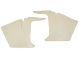 58-62 Chevrolet Corvette Fußraumverkleidung - Fiberglas - Unbehandelt Links und Rechts