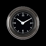 64-73 Ford Mustang Uhr - Hot Rod - 2 1/8 " - Roter Zeiger - Flach