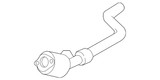 20-22 Ford Mustang Shelby GT500 Katalysator Links
