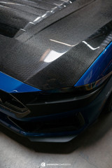 24-26 Ford Mustang Motorhaube - Carbon - Type-GT5
