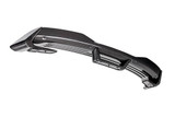 24-26 Ford Mustang (Coupe - 5.0) Spoiler - Carbon Glanz - mit Gurney Flap Hinten