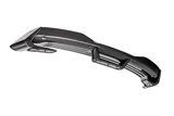 24-26 Ford Mustang (Coupe - 5.0) Spoiler - Carbon Glanz - mit Gurney Flap Hinten