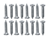 69-70 Ford Mustang (Fastback) Schraube Verkleidung Seitenwand - Set