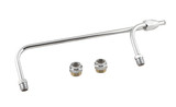 64-73 Ford Mustang Kraftstoffleitung - An Vergaser - Holley - Chrom - Holley 4150