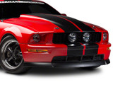 05-09 Ford Mustang GT (4.6) Spoilerschwert - CDC - Schwarz Vorne