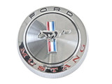 1966 Ford Mustang Tankdeckel - Chrom - Tri-Bar Pony