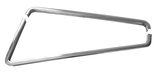 1966 Ford Mustang (Fastback) Rahmen für hinteres Seitenfenster - Aluminium - Links