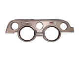 67-68 Ford Mustang Instrumentenblende - Deluxe - Aluminium - Gebürstet