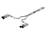 24-26 Ford Mustang Dark Horse (5.0) Abgasanlage - Ford Racing - Extreme - Klappenabgasanlage - Schwarze Blenden