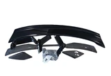 24-26 Ford Mustang (Coupe) Spoiler - Schwarz - Dark Horse Style Hinten
