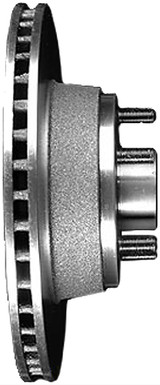 68-69 Ford Mustang Bremsscheibe - Glatt - 11,29 Zoll - Vorne