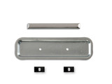 1968 Ford Mustang Zierelement Sitz - Deluxe, Inkl. Halterung, Chrom