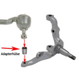 64-66 Ford Mustang Adapter Spurstangenkopf - Für Granada-Achsschenkel