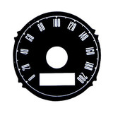 67-68 Ford Mustang Instrumentenscheibe - Km/h - Made in Germany!