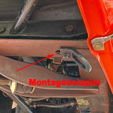 64-73 Ford Mustang Abschlepphaken - Vorne - Made in Germany!