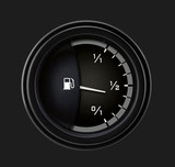 64-73 Ford Mustang Tankanzeige - AutoCross Gray Serie