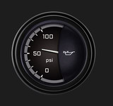 64-73 Ford Mustang Öldruckanzeige - AutoCross Gray Serie