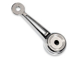 69-72 Ford Mustang Fensterkurbel - Ohne Knopf, für Stereo/Deluxe Türverkleidung