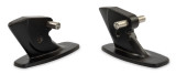 71-73 Ford Mustang Spoiler - Concours - Schwarz Matt Hinten