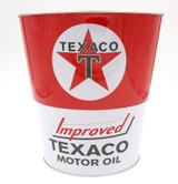 Mülleimer - Papierkorb - Texaco Oil