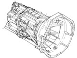 21-23 Ford Mustang Mach 1 (5.0) Schaltgetriebe komplett - Ford OEM