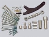 64-73 Ford Mustang Halterung Lichtmaschine - Edelstahl - Set