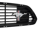 15-17 Ford Mustang Emblem Kühlergrill - Tri Bar Running Pony - Chrom