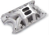 69-95 Ford Mustang (351) Ansaugkrümmer - Edelbrock RPM Air-Gap - Aluminium - Unbehandelt
