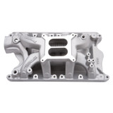 69-95 Ford Mustang (351) Ansaugkrümmer - Edelbrock RPM Air-Gap - Aluminium - Unbehandelt