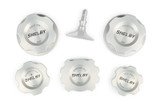 07-14 Ford Mustang Shelby GT500 (5.4, 5.8) Motorkappen Set Shelby - Silber
