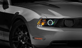 10-12 Ford Mustang Scheinwerfer komplett - Schwarz
