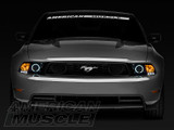 10-12 Ford Mustang Scheinwerfer komplett - Schwarz