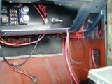 67-68 Ford Mustang Seitenteil Windleitblech Links
