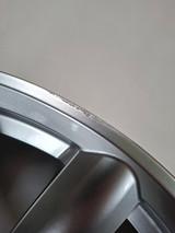 15-23 Ford Mustang Felge - Shelby CS80 - Aluminium - 11x20 Zoll - Chrome Powder - Leichte Kratzer Hinten