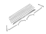 69-70 Ford Mustang (Fastback) Zierelement Sitz - (Klappsitz) Hinten