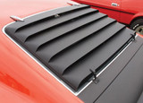 69-70 Ford Mustang Aufsatz für Scheibe - Aluminium - Schwarz