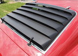 69-70 Ford Mustang Aufsatz für Scheibe - Aluminium - Schwarz