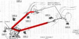 70-73 Ford Mustang (302, 351, 428, 429) Bowdenzug Feststellbremse Hinten rechts