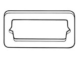 71-73 Ford Mustang Dichtungssatz für Seitenmarkierungsleuchten Hinten