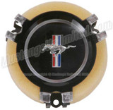 65-66 Ford Mustang Lenkrademblem - Running Pony - Set
